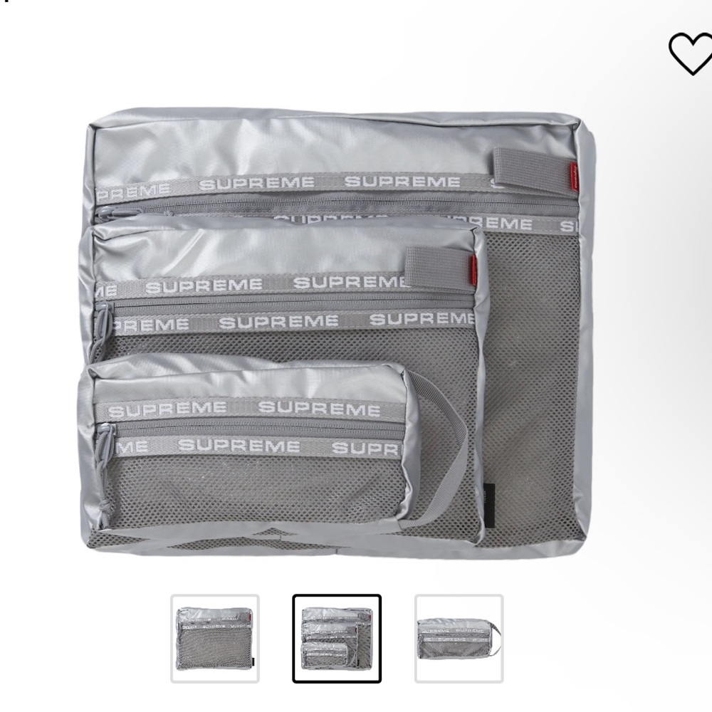 Supreme Pouch set （silver）